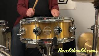 Video thumbnail for DW Cast Bronze Snare 5” X 14” by Hazelshould Drums & Cymbals