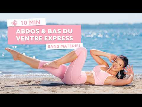 10MIN LOWER BELLY! Deep abs, fast & effective // ​​Session 6: Back in Shape - Sissy Mua