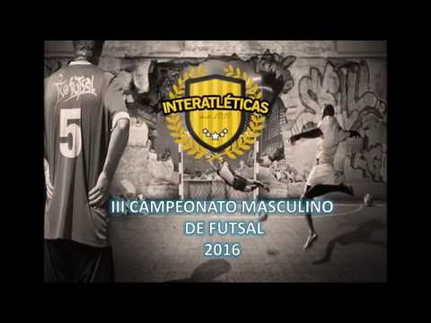III CAMPEONATO MASCULINO DE FUTSAL - INTERATLÉTICAS- FATEC ZL X QUIMICA USP - 27/8/2016