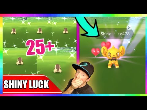 SHINY SHINX CAUGHT + 25 SHINY CYNDAQUIL CAUGHT! Cyndaquil Community Day in Pokemon Go