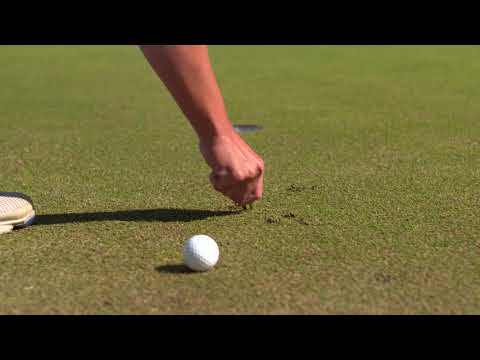 Golfregeln ab 2019 - Grün ausbessern
