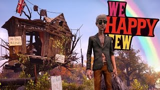 We Happy Few Gameplay - Crazy People, Fighting & Stealing - Let's Play We Happy Few Part 2
