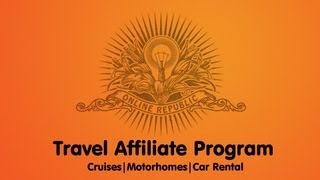 Travel Affiliate and Publisher Program | Cruise Holidays, Car Rental, RV &amp; Motorhomes