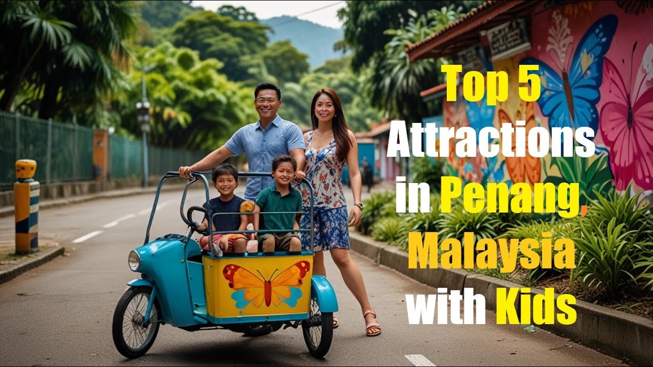 Top 5 Fun Places in Penang, Malaysia Your Kids Will Never Forget!