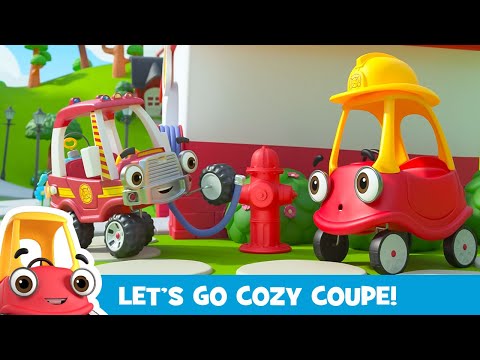 2 HOURS OF COZY COUPE | All Fired Up! + More | Kids Cartoons | Let's Go Cozy Coupe 🚗