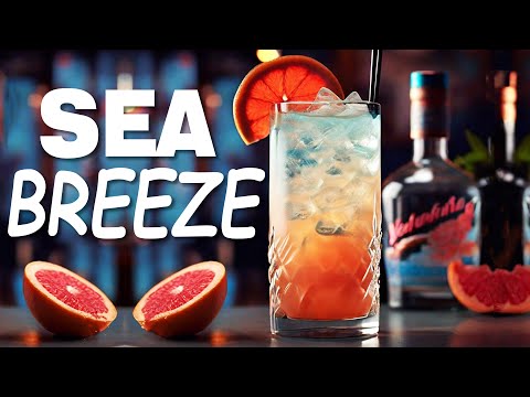 How to Make The Best Sea Breeze Cocktail. Drink Ingredients and Recipe.