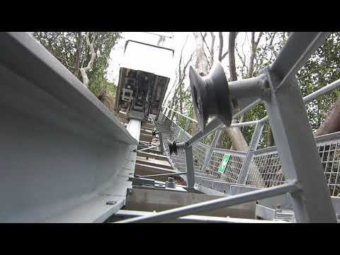 Lugano Steilster Outdoor Schrägaufzug - Technik - steepest outdoor inclined lift of Switzerland
