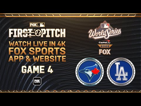 Blue Jays at Dodgers | World Series Game 4 #FirstPitch | MLB on FOX