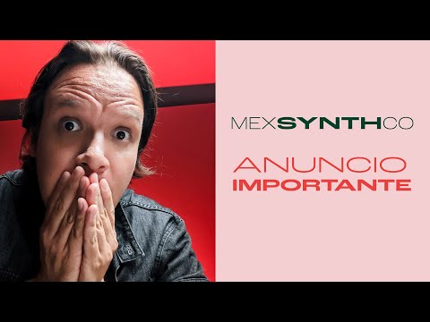 MEXSYNTHCO 2022 ANUNCIO IMPORTANTE - 20 Septiembre 2022