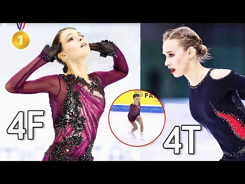 QUADS in Gran Premio D´Italia 2021 - Anna Shcherbakova and Maiia Khromykh scores