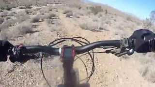preview picture of video 'Mountain Biking - Lucerne Valley - Ride the Rocks Single Track DH'