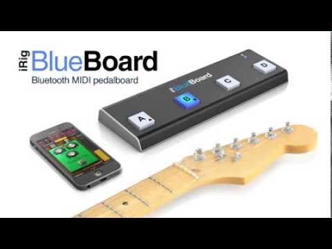 iRig BlueBoard - The first wireless MIDI pedalboard controller for iPhone, iPad and Mac