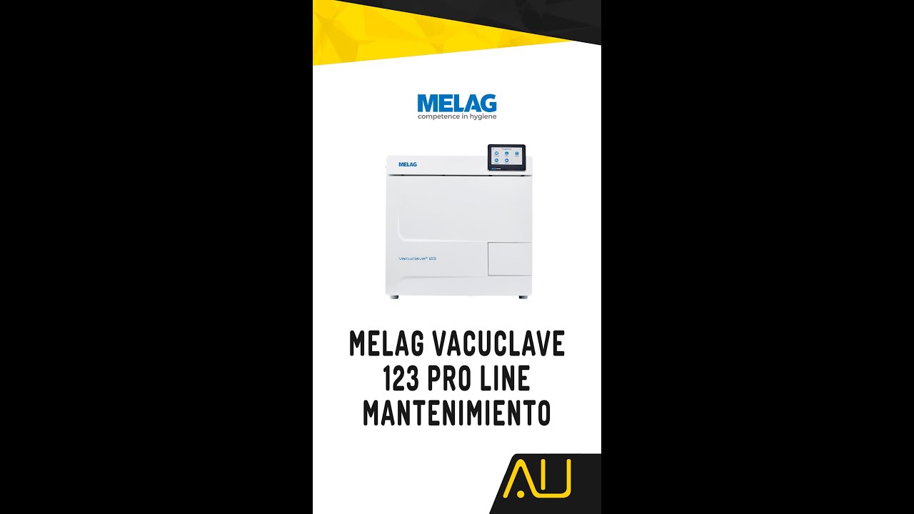 Vacuclave 123 Pro Line: Mantenimiento