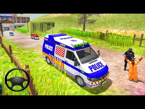 Police Van Driving Simulator Game - Android Gameplay - off-Road 4x4 van simulator