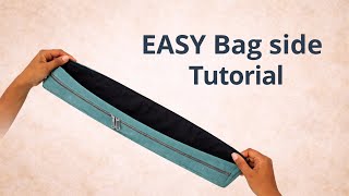 How to Make Easy Bag Side Tutorial | Step-by-Step for Beginners | DIY 