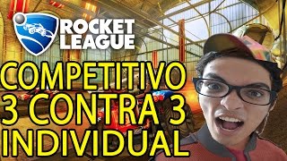 ROCKET LEAGUE | 3 CONTRA 3 INDIVIDUALES | EL PODER DEL DELOREAN!