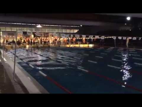 50 stile libero assoluti maschili Portelli Daniele (27"37) e Tranchina Mircko (32"2)