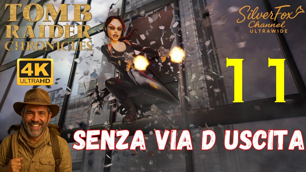 TOMB RAIDER 5 CHRONICLES - SENZA VIA D USCITA - Gameplay ITA - Walkthrough - 11 - Ultrawide - 21:9