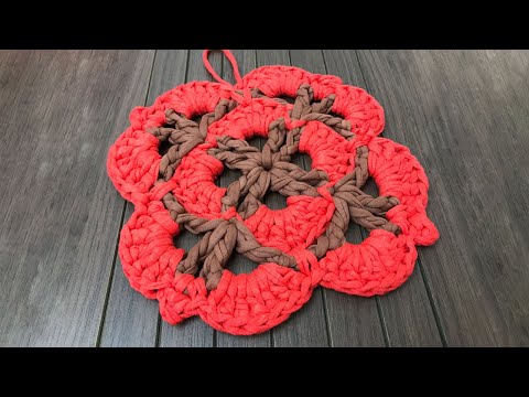 Quadradinho Square de Crochê em Fio de Malha por Marcelo Nunes