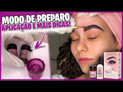 PASSO A PASSO DE COMO PREPARAR E APLICAR A HENNA MENELA, MAIS DICAS DE FINALIZAÇÃO