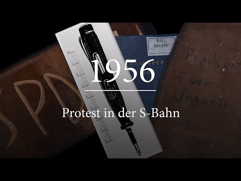 40 Dinge: 1956 - Protest in der S-Bahn