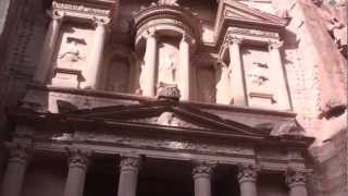 preview picture of video 'History of The Treasury (Al Khazneh) at Petra - Jordan'