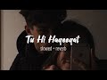 Tu Hi Haqeeqat ️ Slowed Reverb Lyrics Pritam Javed Ali Shadab Tu He Haqeeqat Slowed