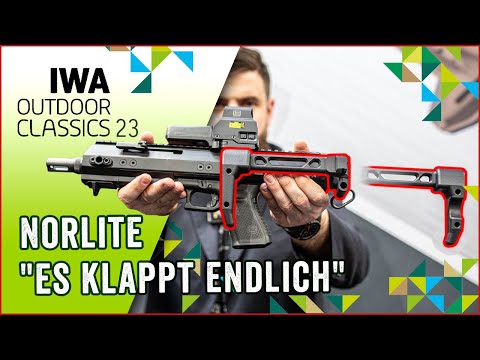 IWA 2023 - NORLITE presents long-awaited folding stock for USK system