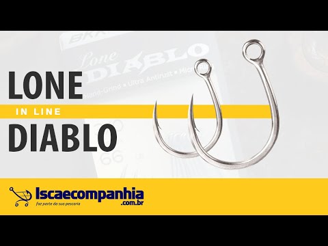 Vídeo Anzol in-Line BKK Lone Diablo