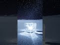 ❄️🌌Ice Cube Bursts into Snowflakes – Starlit Frozen Plain #asmr #relaxing #asmrvideos