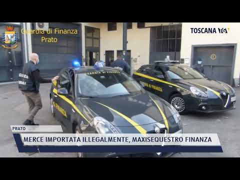 2022-06-13 PRATO - MERCE IMPORTATA ILLEGALMENTE, MAXISEQUESTRO FINANZA