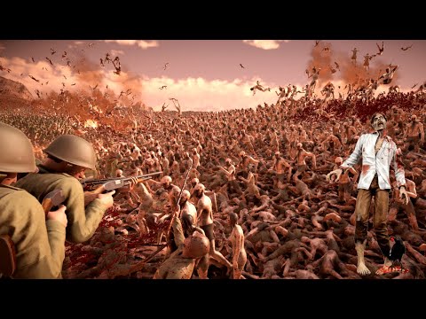 Will The American Army be able to Deal With 2 MILLION ZOMBIES? - Ultimate Epic Battle Simulator 2