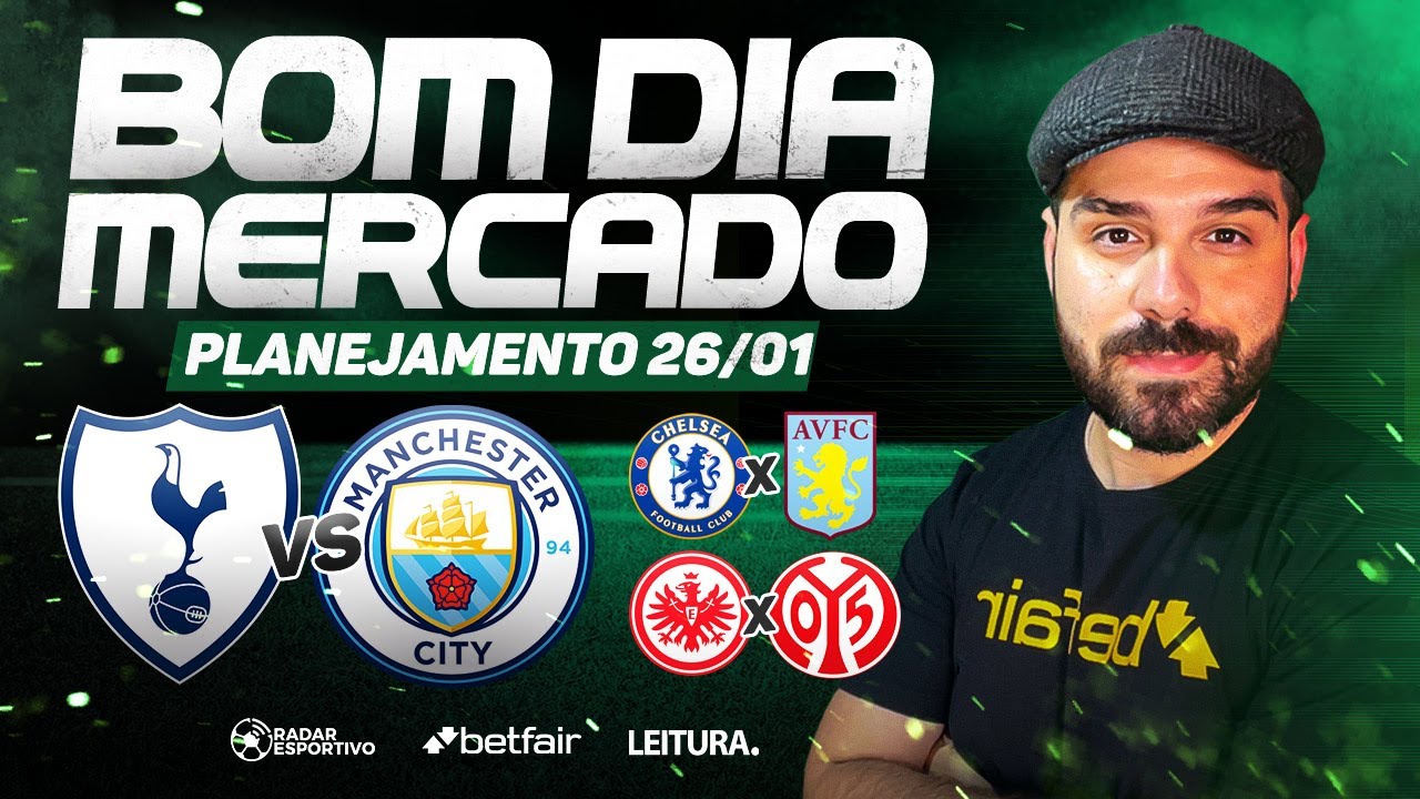 Planejamento para Trader Esportivo - Dia 26/01/2024