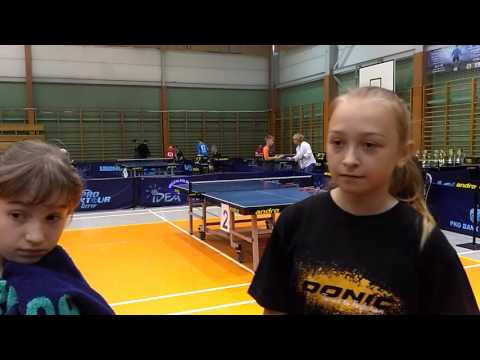 Z.Pawelec/Z.Borek - L.Przybył/N.Gaworska - MP Żaków 16/17