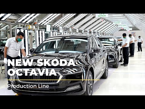 New Skoda Octavia Assembly Line - Skoda Factory - How Car is Made