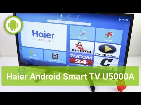 Haier smart TV Android U5000A, recensione in italiano