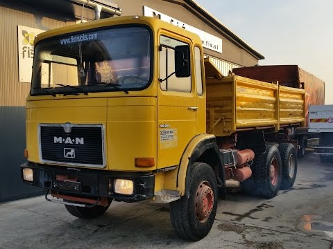 TRUCK MAN 26.281 6X4 FIŠ TRUCKS SLOVENIA