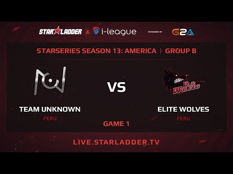 Team Unknown vs Elite Wolves, StarSeries 13 America, Game 1