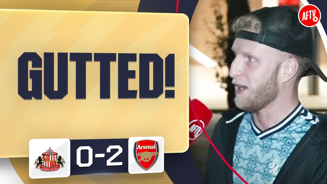 Sunderland Fan Gutted Bruno Scored! | Sunderland 0-2 Arsenal