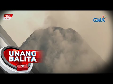 Bulkang Mayon, nagkaroon ng lava flow sa ikatlong sunod na gabi UB