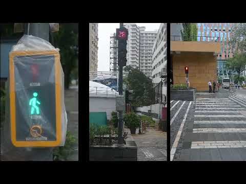 Pedestrian Push Button Crossing