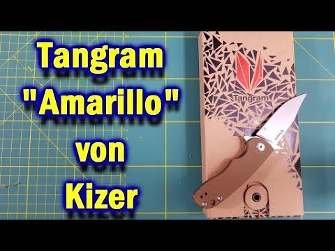 Tangram Amarillo Messer von Kizer - Review Deutsch