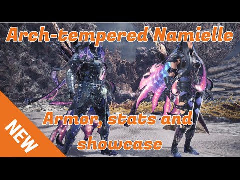 MHW: Iceborne Arch-Tempered Namielle Armor, Stats and Pendant