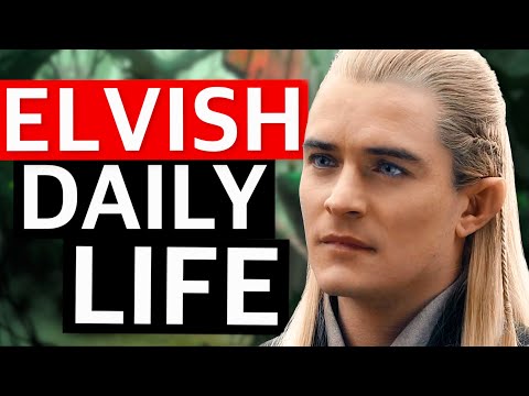 Learn Elvish Daily Routine In 8 Minutes | Sindarin Phrases