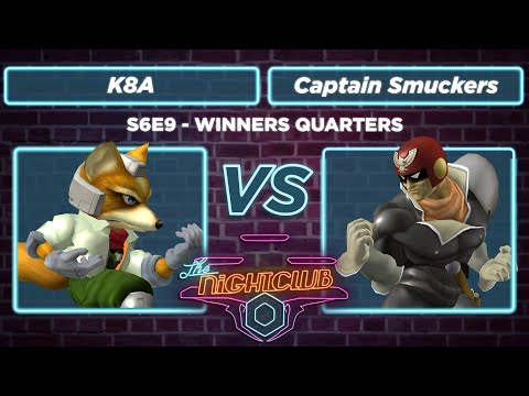 The Nightclub S6E9: K8A vs Captain Smuckers - Winners Quarters SSBM