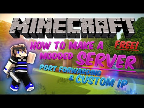 Tobias Maximus - How to Make a Modded Minecraft Server | FULL TUTORIAL | (Port Forwarding & Custom IP)