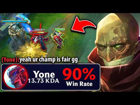I made this 90% win rate Yone smurf hate his life... (WHEN THE SMURF GETS OWNED)