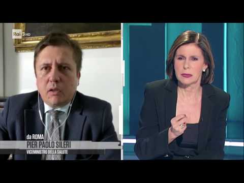 Pierpaolo Sileri ospite a Cartabianca - 31/03/2020