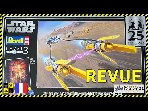Revell  1/31 Star Wars Anakin’s Pod Racer Model Kit Video Preview
