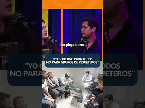 "Yo gobierno para todos no para grupos de piqueteros" #tartagalsalta #norteargentino #salta #Milei #